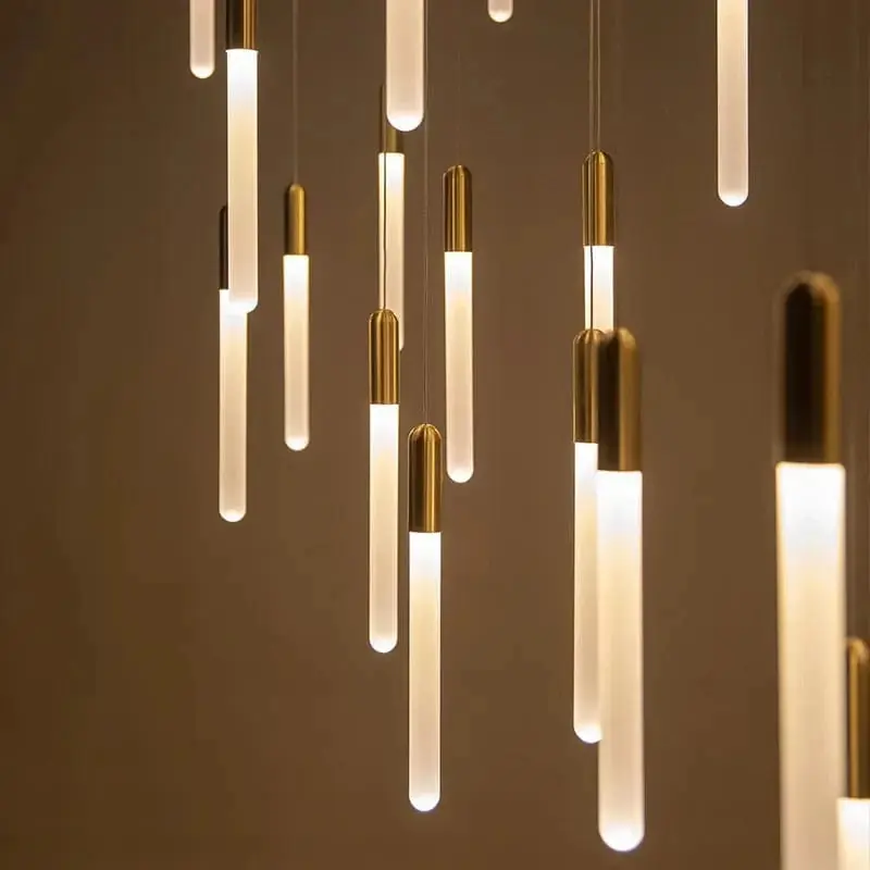 Lustre Nordique Minimaliste Penthouse Villa