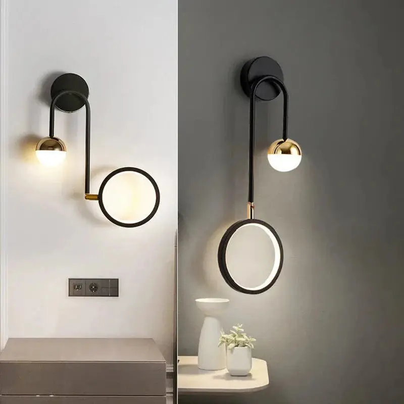 Applique Murale Nordique LED pour Chambre à Coucher