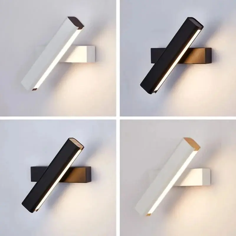 Luminaire LED rotatif Moderne pour Salon et Chambre