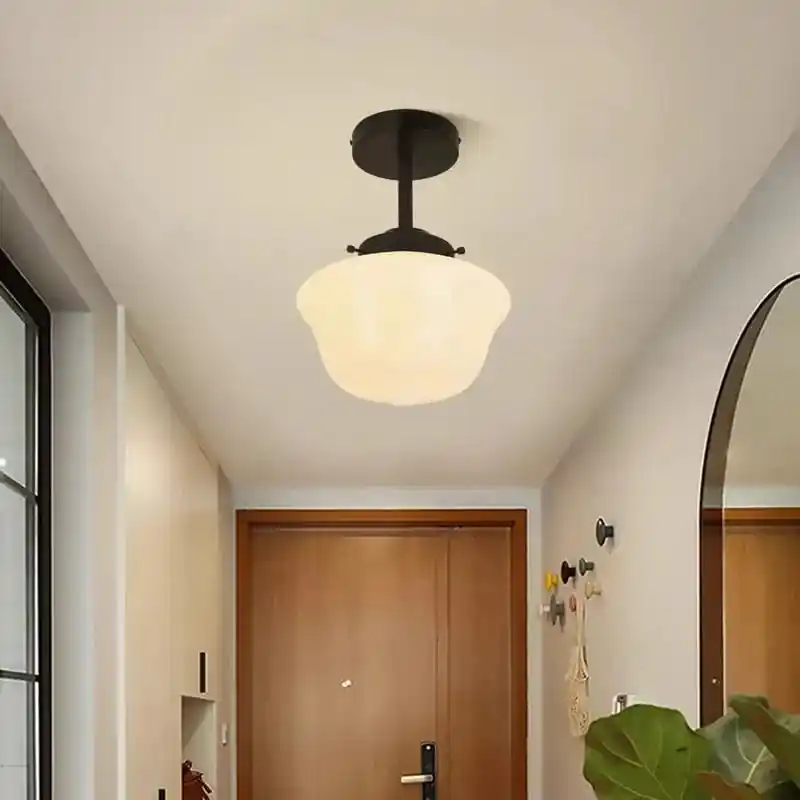 Suspension en verre LED Vintage