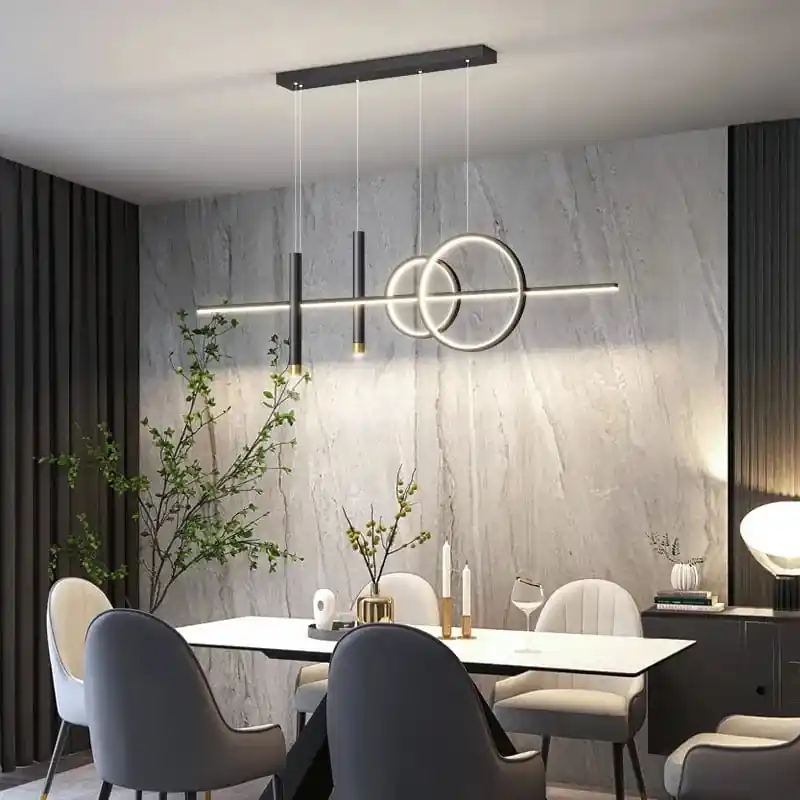 Plafonnier Led suspendu Scandinave Moderne