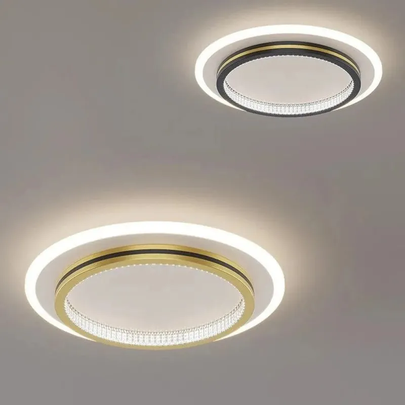 Plafond moderne à LEDs pour un intérieur luxueux avec télécommande