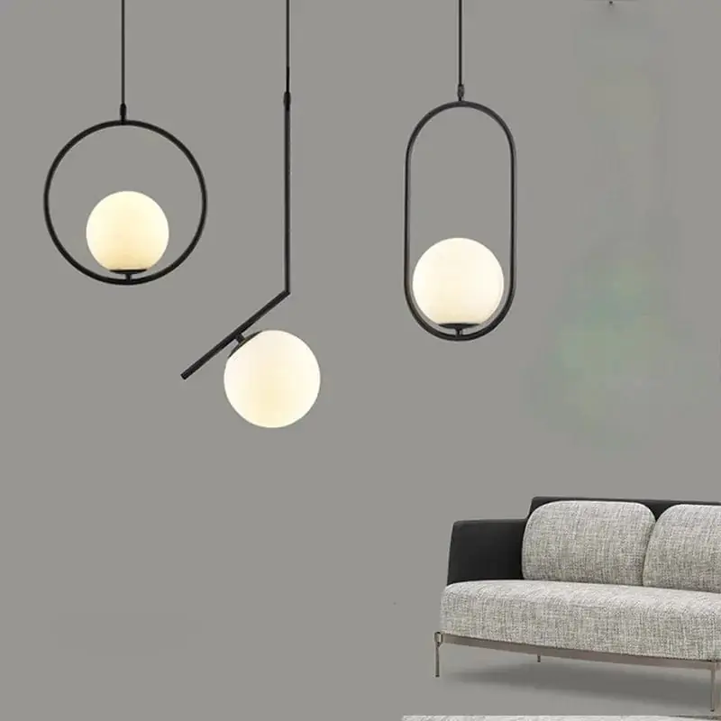 Suspension LED de style contemporain