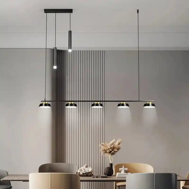 Lustre Led Éclatant pour Salon Moderne