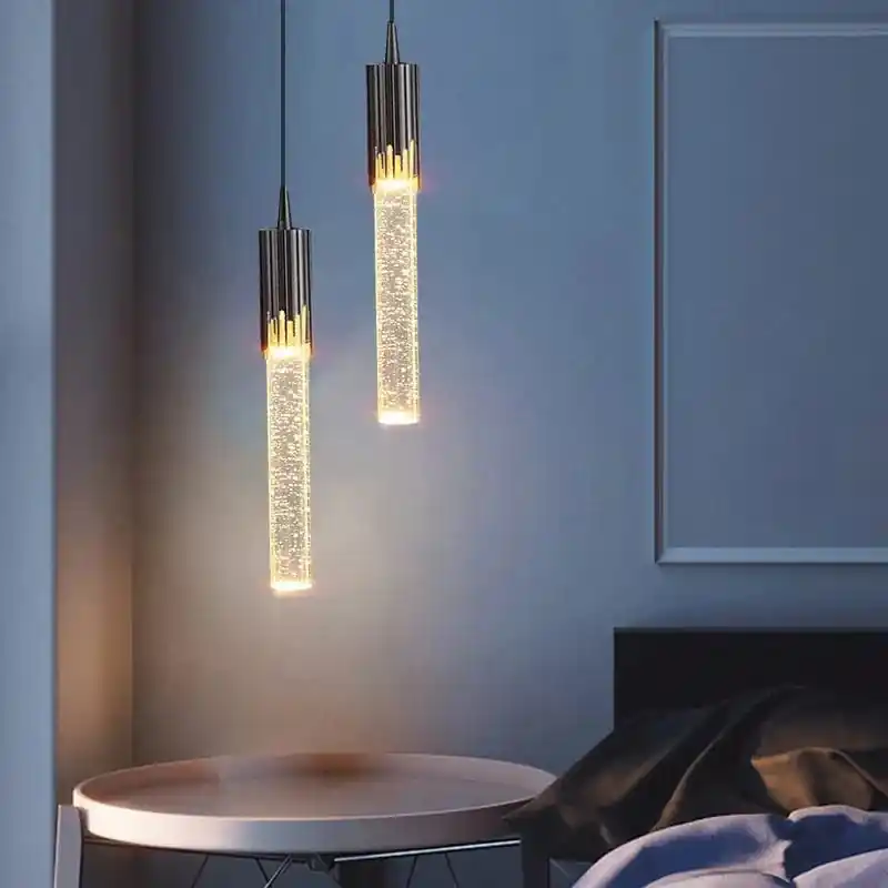 Suspension en cristal de luxe pour une décoration intérieure élégante