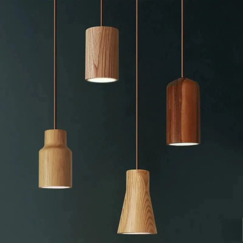 Suspension Nordique en Bois Massif de Luxe