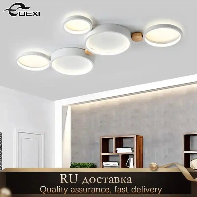 Lustre Nordique LED pour Salon, Café et Vestiaire - Éclairage Élégant