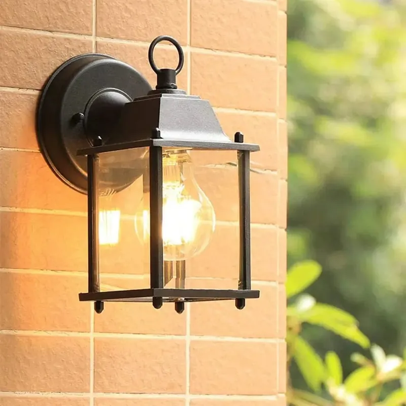 Mengjay - Appliques murales extérieures LED modernes imperméables pour patio et maison