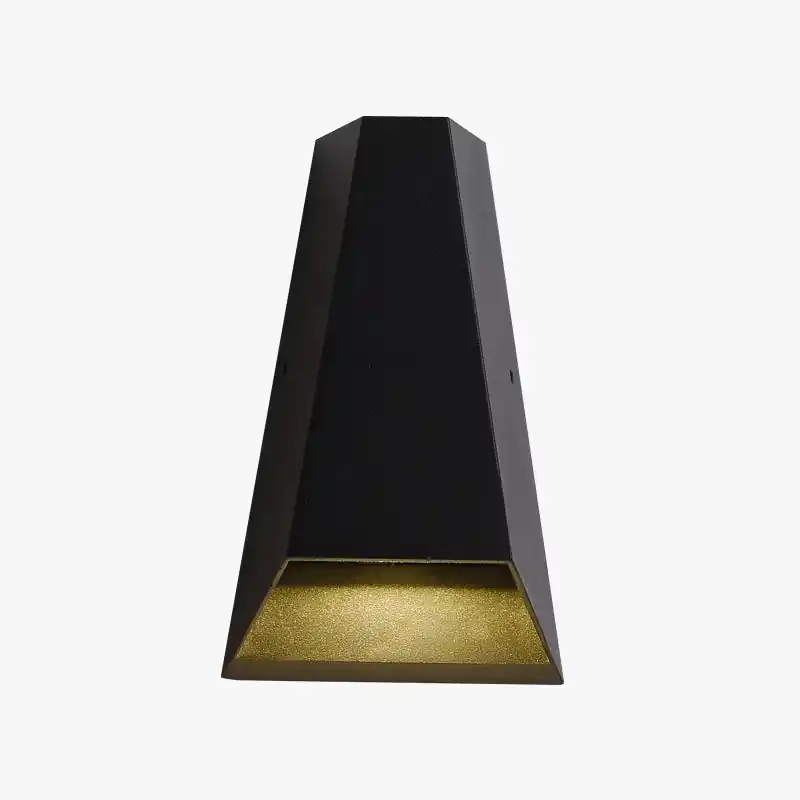 Applique murale extérieure étanche en aluminium avec verre trempé - Certifié ROHS et CE