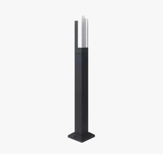 Lampe LED de jardin étanche de style moderne en aluminium