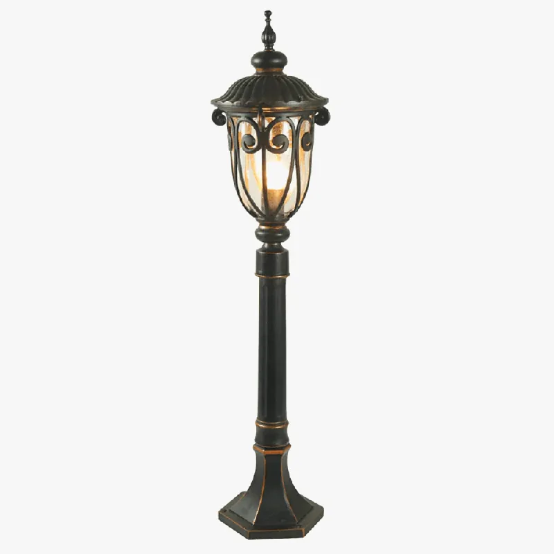 Sandiy - Lampadaire et applique murale vintage étanche pour jardin