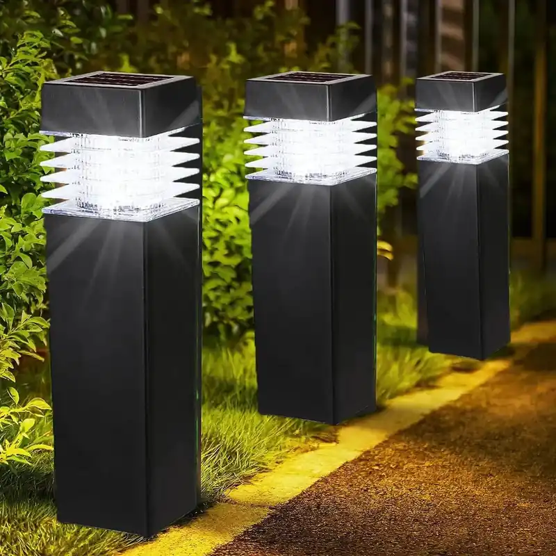 Lampes solaires LED de jardin ultra-résistantes pour illuminer votre extérieur