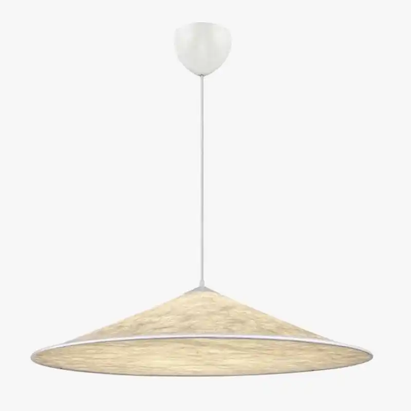 Suspension en Soie Nordique Moderne LED - Luminaire Suspendu en Tissu