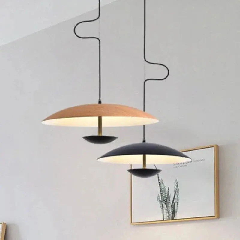 Suspension nordique LED \\"Saucer Glow\\"