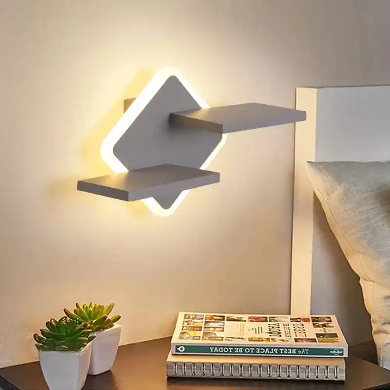 Applique murale LED moderne et minimaliste : luminaire décoratif haut de gamme