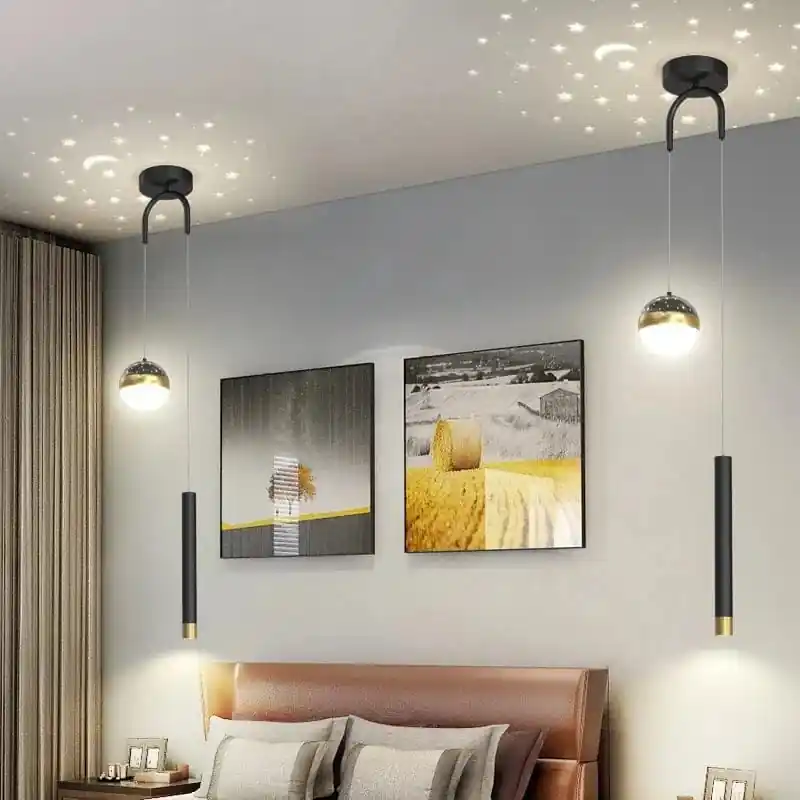 Suspension de chevet au design contemporain