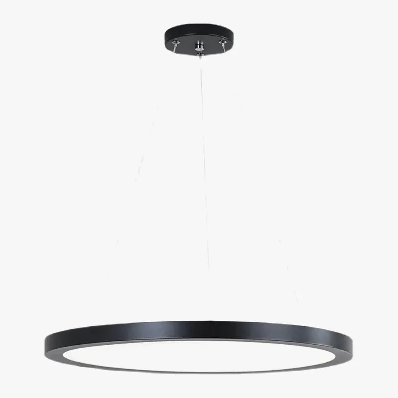 Suspension LED Ronde Dorée Moderne - Tendance Lumière