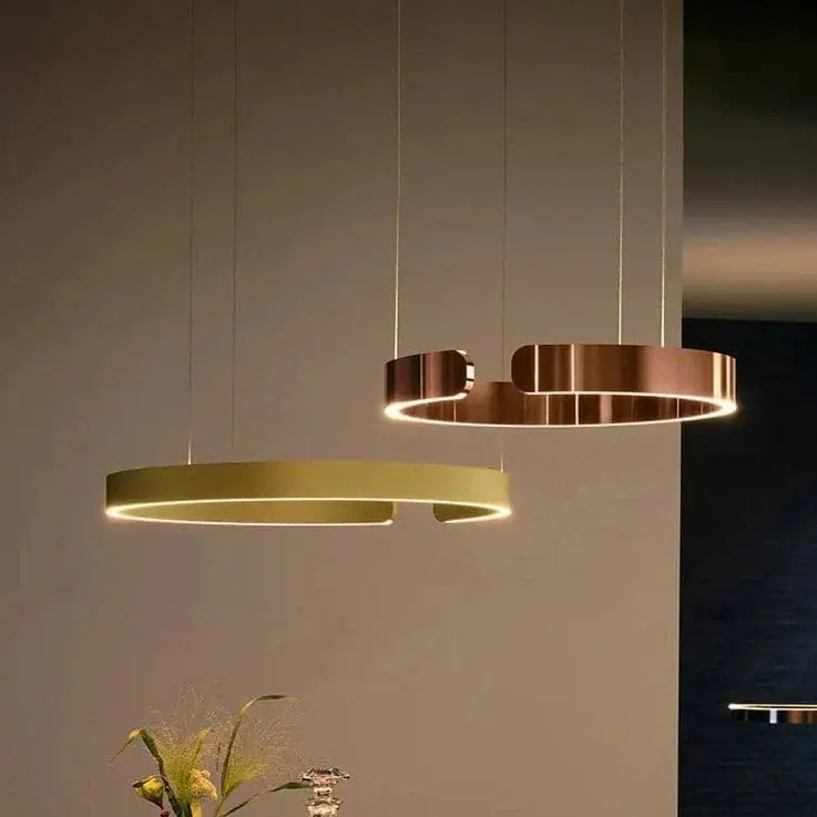 Lustre LED nordique pour salle à manger et salon - Collection Moderne