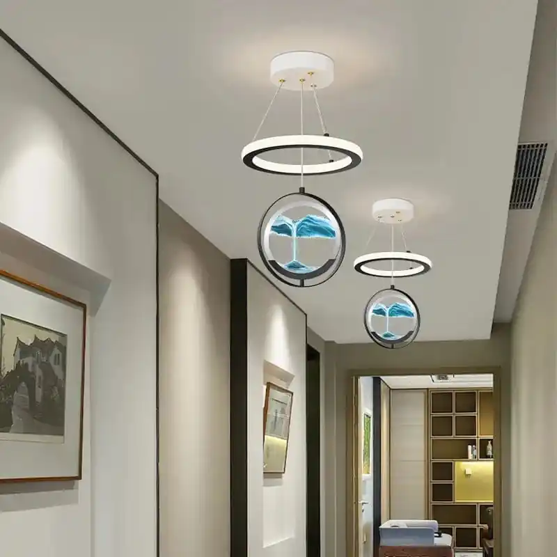 Lustre Nordique Moderne Minimaliste \\"Petits Sables Mouvants\\"