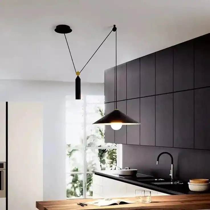 Suspension Nordique Design Moderne avec Lumières LED Suspendues