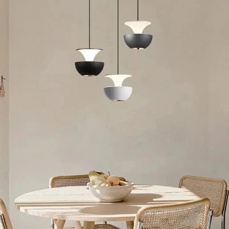 Lustre LED moderne pour salon, chambre et cuisine - Suspension élégante pour maison, hôtel et restaurant