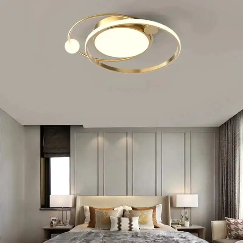 Lustre Led moderne pour chambre, cuisine et bureau - Intensité variable