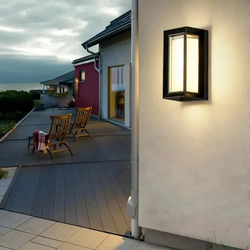 Applique Murale Extérieure Moderne LED IP65 - Éclairage Brillant pour Votre Extérieur