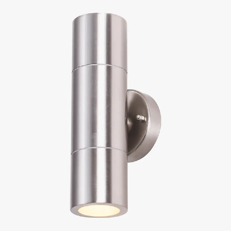 Applique murale LED premium en acier inoxydable