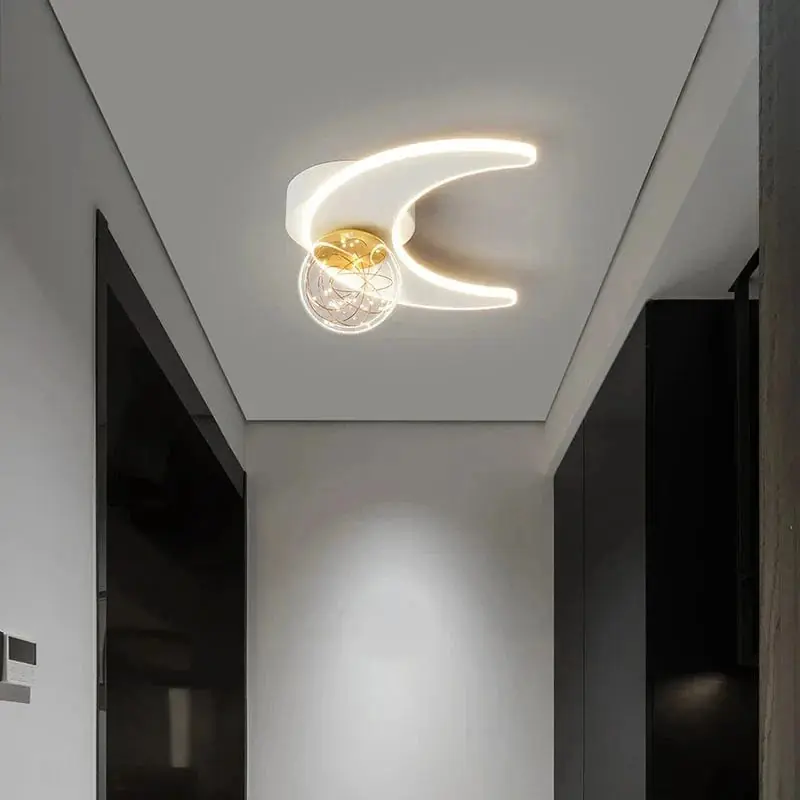 Plafonnier LED Etoile Lune