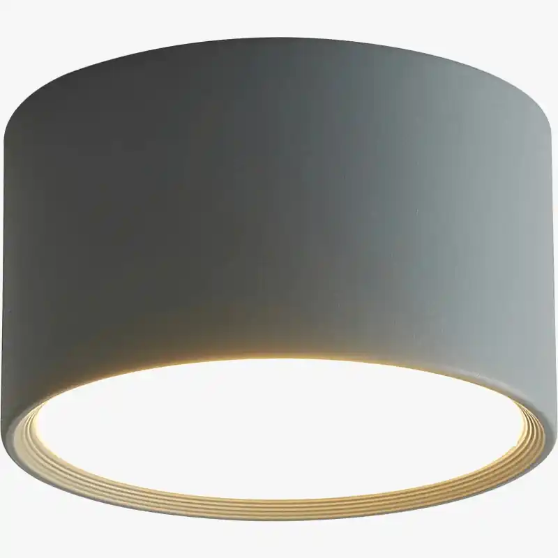 Spot LED rond en métal - Luminance Moderne