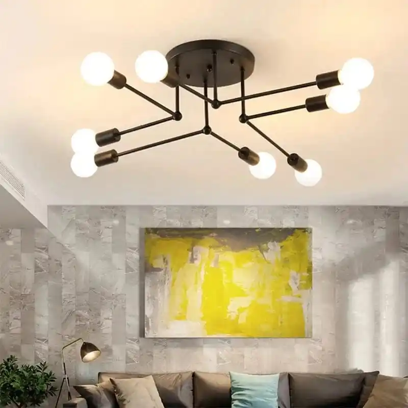 Ensemble de Plafonniers Multilampes au Design Moderne