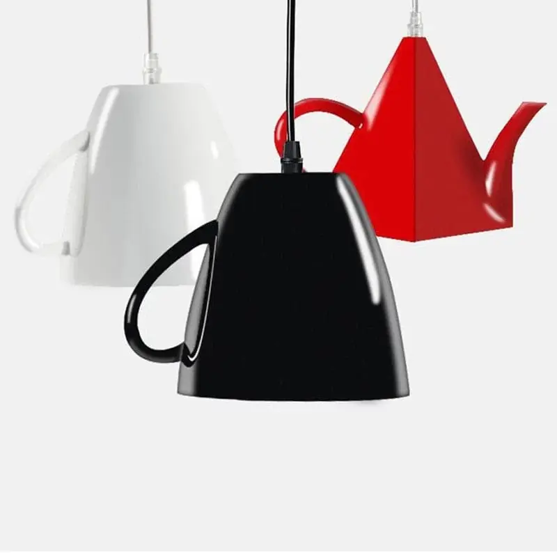 Suspension Tasse et théière Design Artful