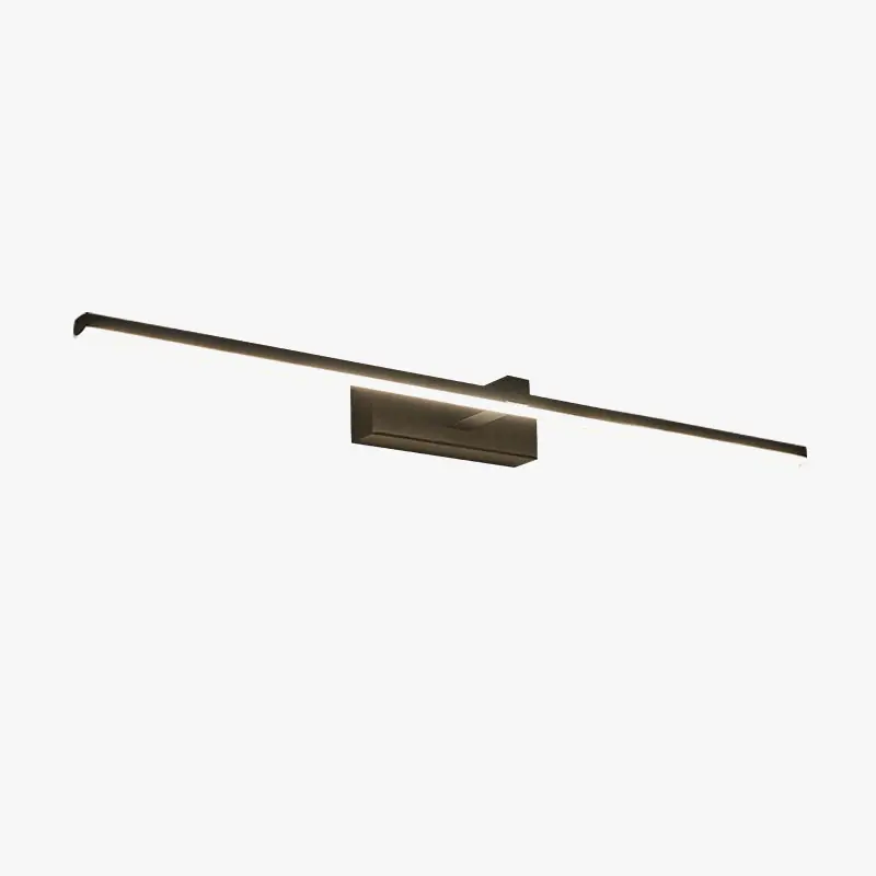 Applique murale miroir salle de bains LED aluminium ultra moderne