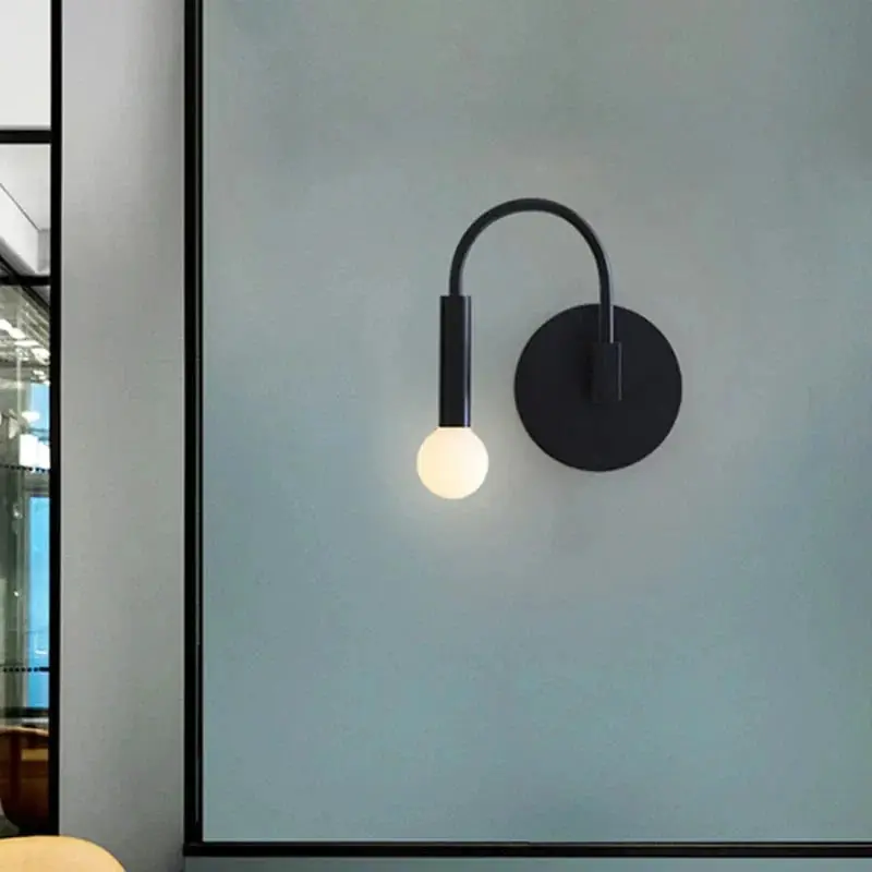 Applique murale LED Curve Black