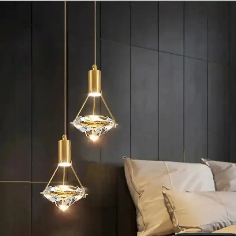 Suspension Luxe Cristal LED