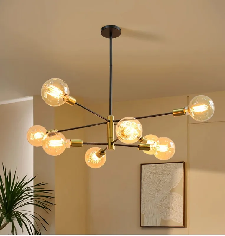 Lustre Suspension Moderne pour Décoration Intérieure