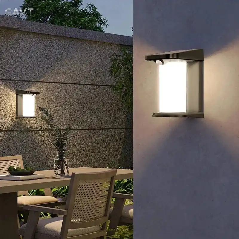 Applique murale solaire LED extérieur avec capteur de mouvement