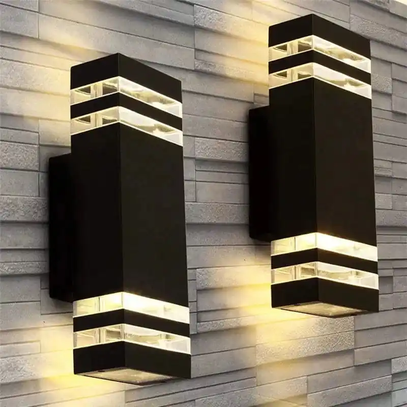 Applique murale extérieure LED Cube