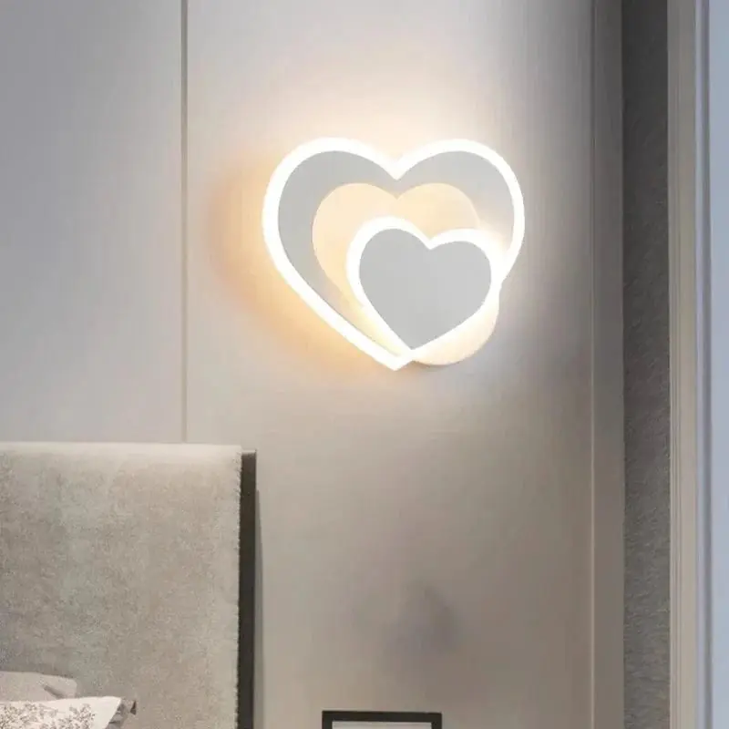 Applique LED Coeur Brillant