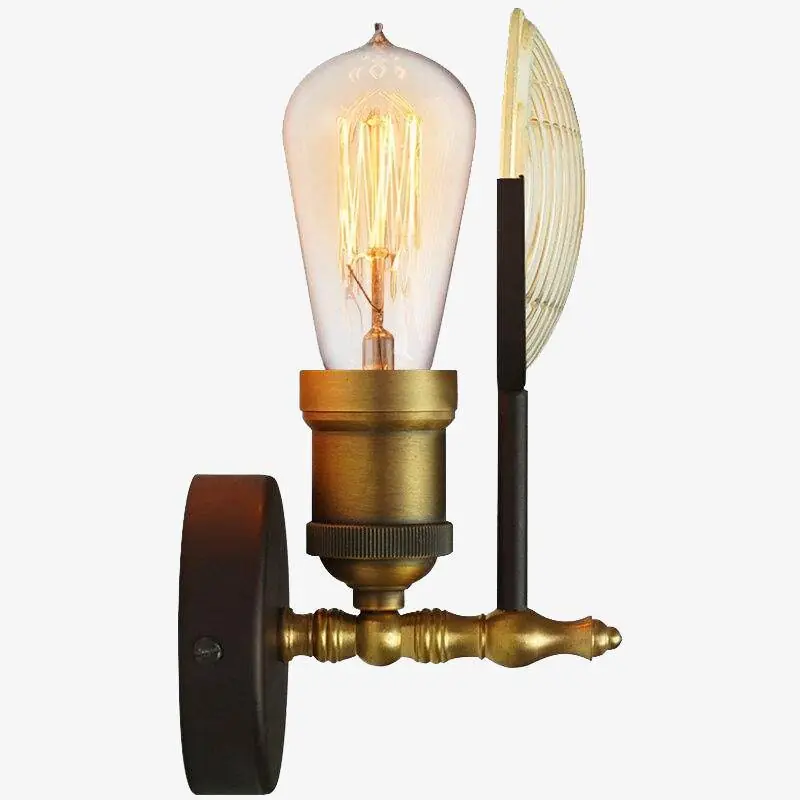 Applique murale LED Antique Gold