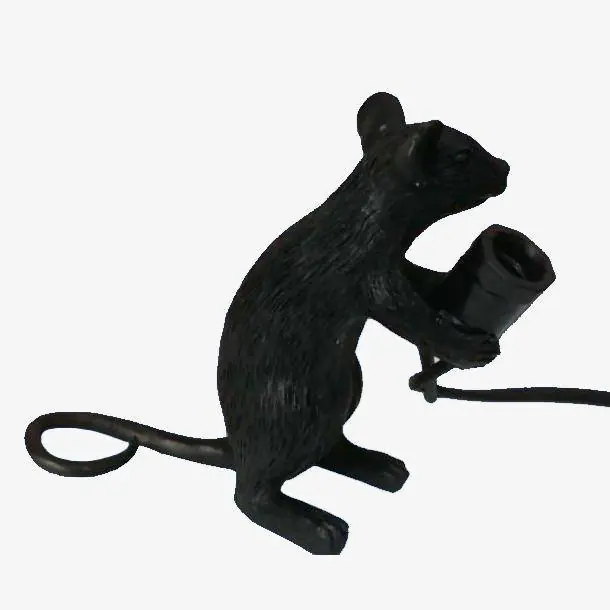 Lampe de bureau en forme de souris illuminée