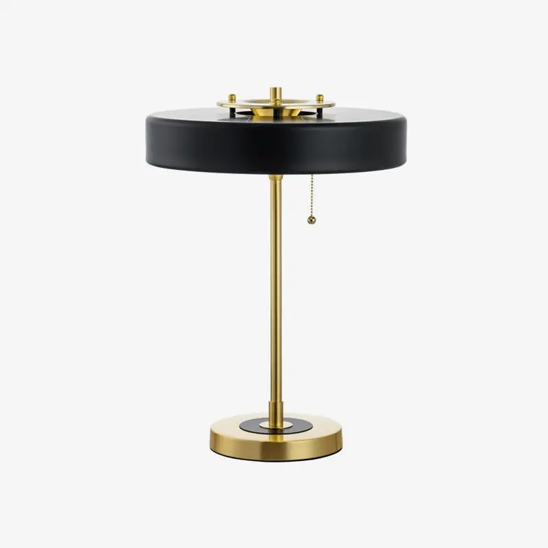 Lampe de chevet dorée Mesa.