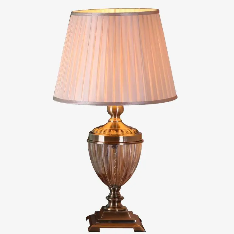 Lampe de chevet chic \\"Tissu Fabric\\"