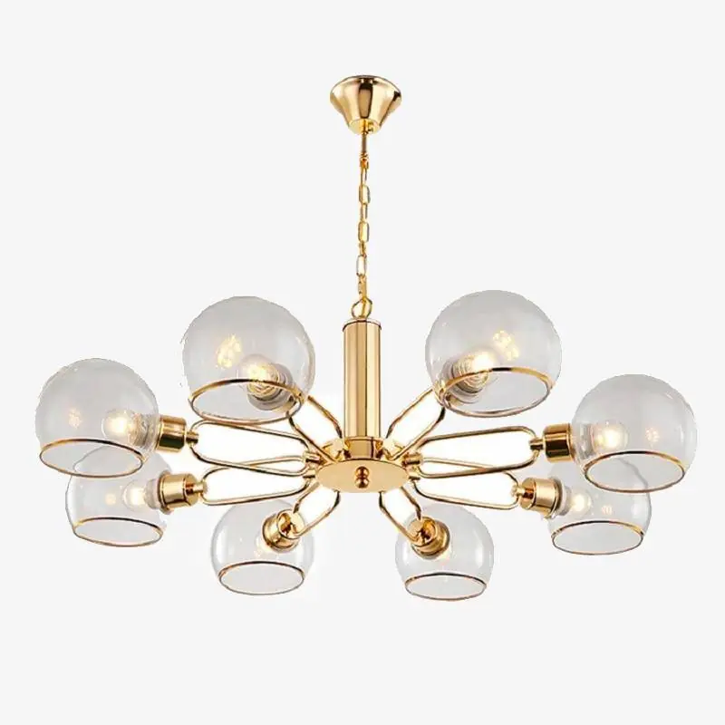 Lustre Gold Glass Design