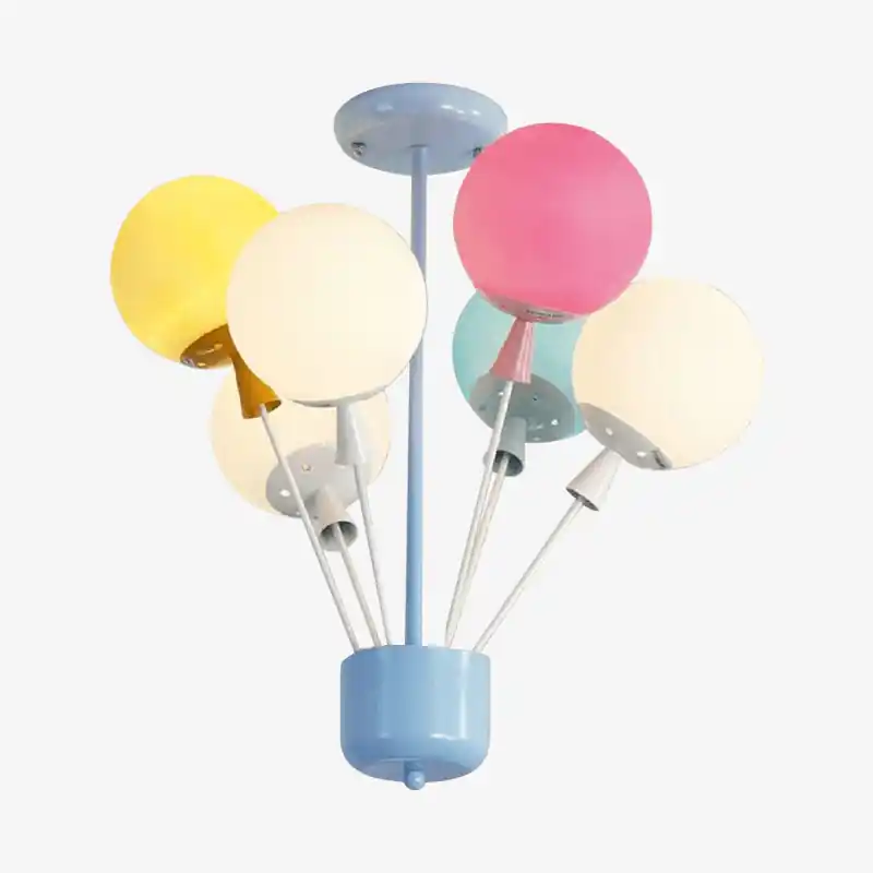 Plafonnier Enfant Ballons Colorés