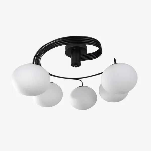 Plafonnier LED en spirale \\"Spirale Lumineuse\\"