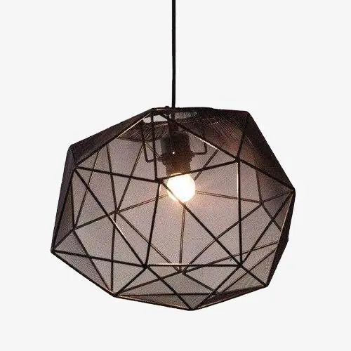 Suspension LED Diamant en verre - Élégance illuminée