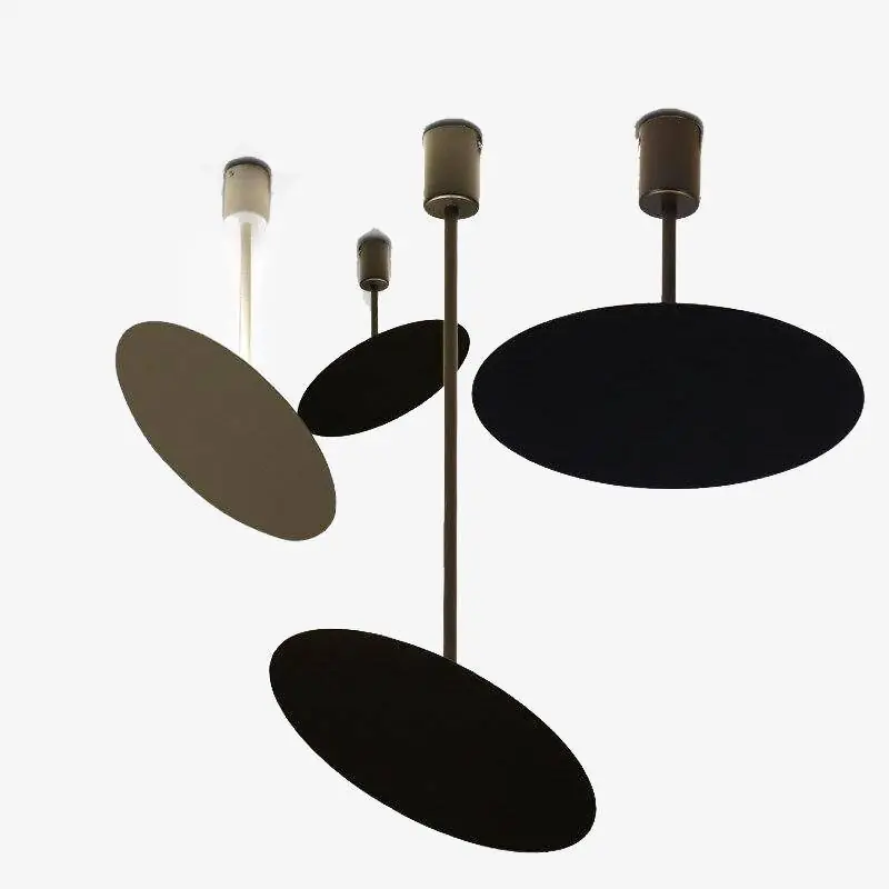 Suspension LED Design avec Barre Métal Ajustable.
