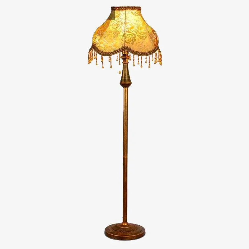 Lampadaire LED en tissu - Élégance illuminée