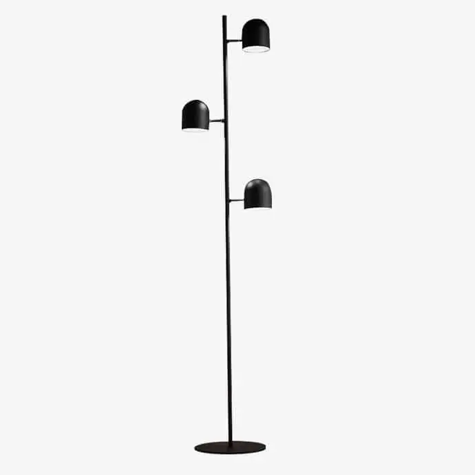Lampadaire Nordic avec lampes dirigeables